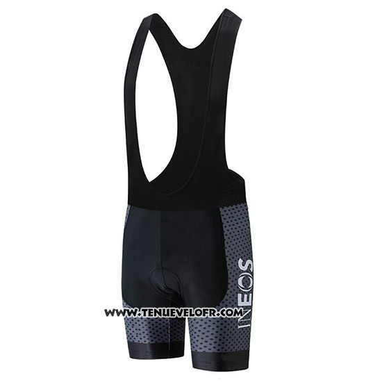 2019 Maillot Ciclismo Castelli Ineos Blanc Noir Manches Courtes et Cuissard